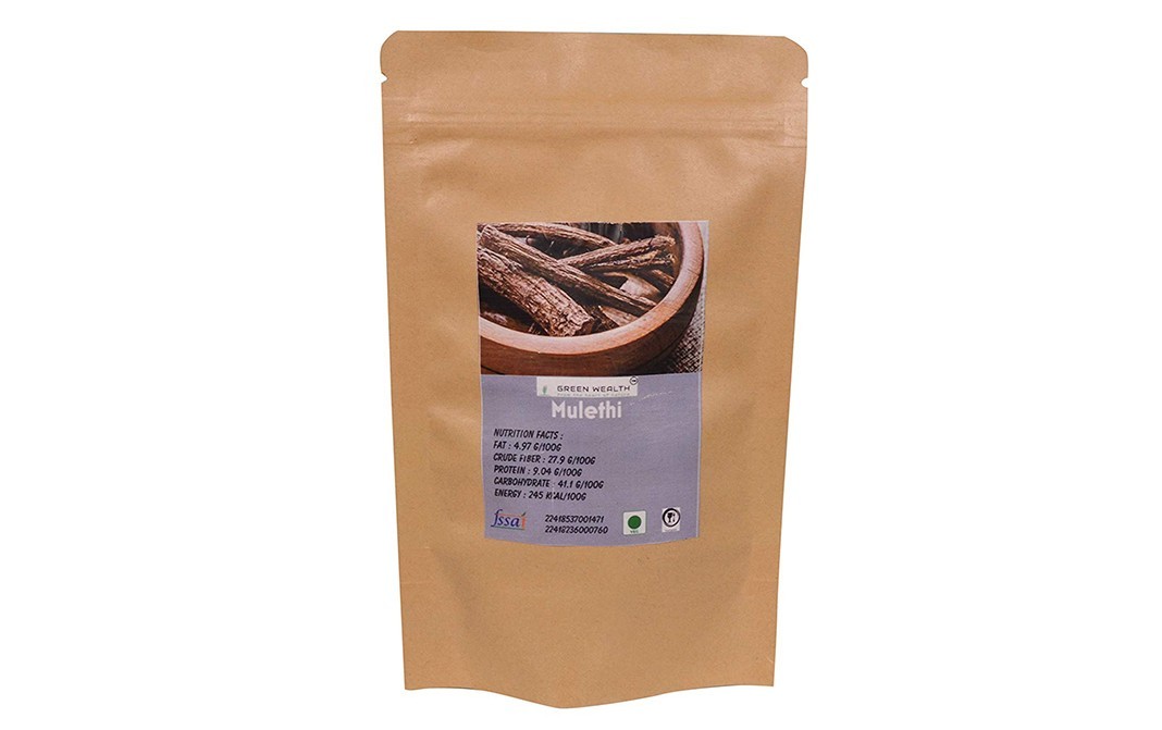 Green Wealth Mulethi    Pack  100 grams